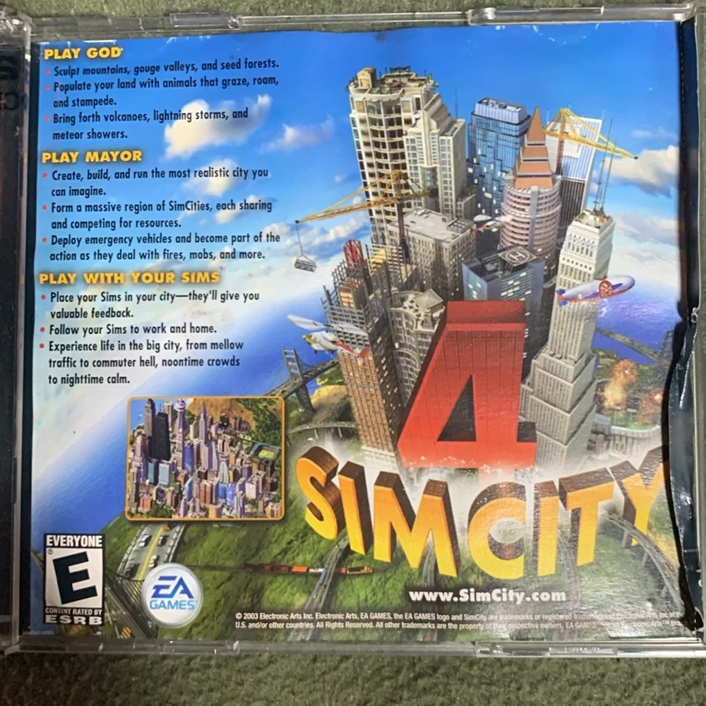 The Sims Superstar Expansion Pack. 2 CD’s. Rated Teen.